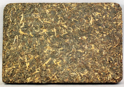 Chinese Tea Leaves Brick: "Zhuan Cha"
