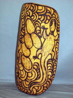Australian Aboriginal Bowl: "Coolamon"
