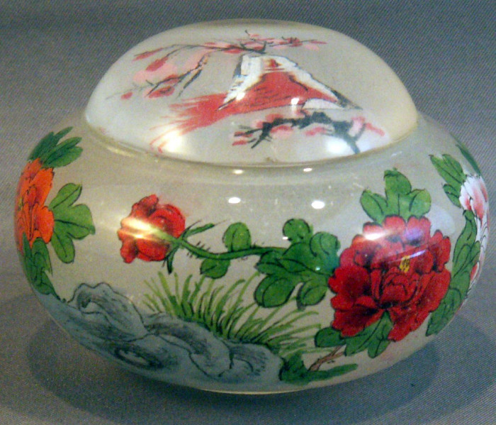 Chinese Seal Paste Jar: "Zhusha" Jar