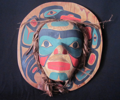 Canadian We Wai Kai Nation Mask: Moon Mask