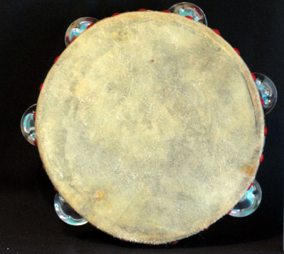 Indian Membranophone/ Idiophone (Tambourine): "Kanjira"