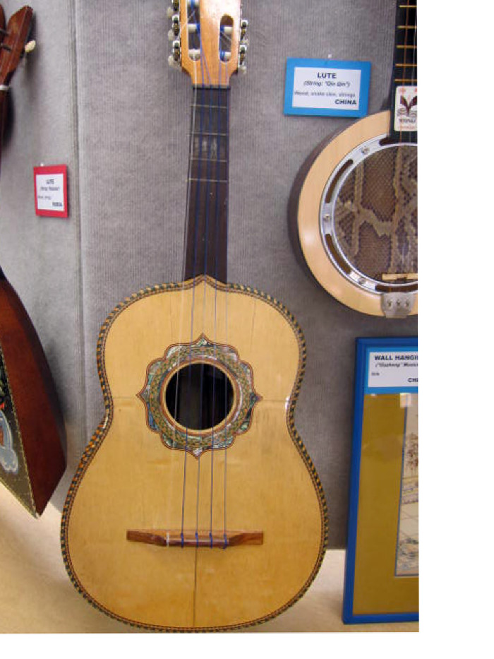 Mexican Chordophone (Lute): "Vihuela"