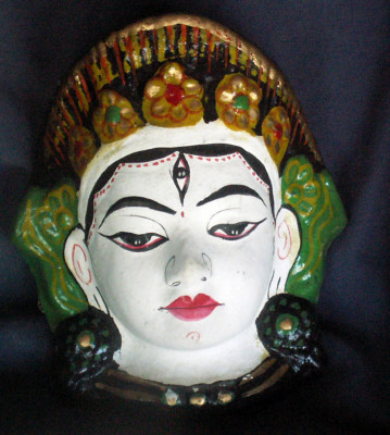 Nepalese Hindu Holy Figure: "Lakshmi"