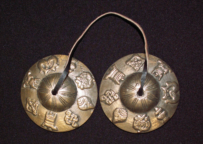 Tibetan Buddhist Meditation Cymbals: "Ting-ting-shags"