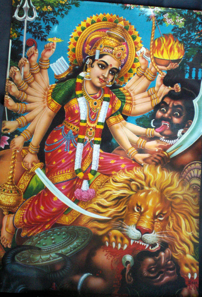 US Hindu Holy Figure: "Durga"