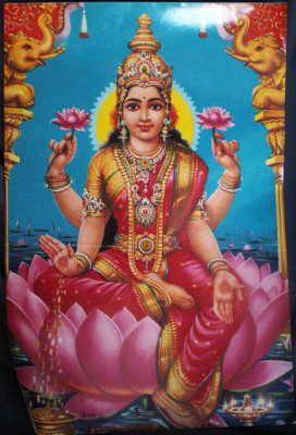 US Hindu Holy Figure: "Lakshmi"