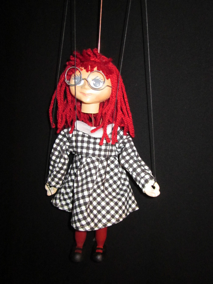 Czech Puppet (Marionette): "Loutky" - "Manicka" Character