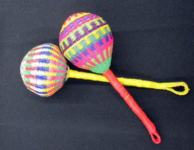 Ecuadorian Idiophones (Rattles): "Maracas"