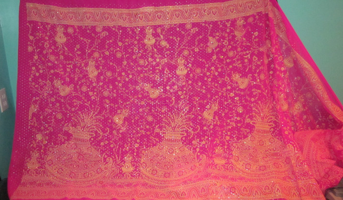 Indian Traditional Woman's Wrap Cloth: "Saree"