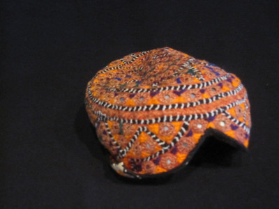 Pakistani Muslim Man's Skullcap: "Sindhi Topi"