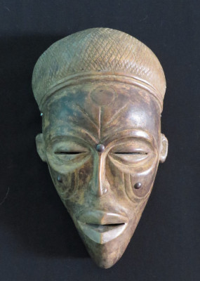 Angolan Chokwe People Ritual Mask: "Mwana Pwo" Mask