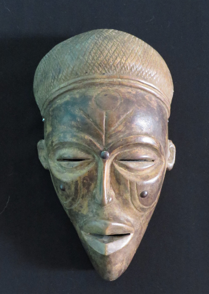 Angolan Chokwe People Ritual Mask: "Mwana Pwo" Mask