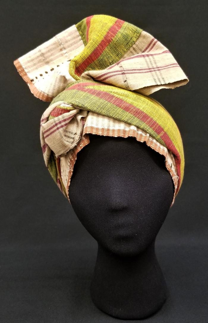 Nigerian Yoruba Woman's Headdress: "Gele"