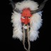 Hungarian Village Charm Mask: "Busós"