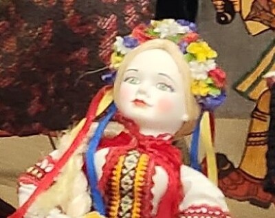 Ukrainian Display Doll: "Vyshyvanka "