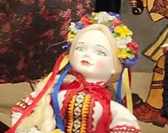 Ukrainian Display Doll: "Vyshyvanka "