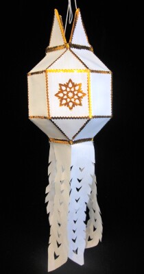 Thai Lanna/Buddhist Festival (Yi Peng) Decoration: Lantern 