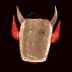 Mexican "Pastorela" Nativity Festival Devil Mask - "El Diablo"
