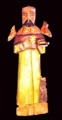 Guatemalan Christian Holy Figure - "San Francisco"
