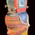 Nigerian Ekoi People Headdress: "Ekpo" Mask
