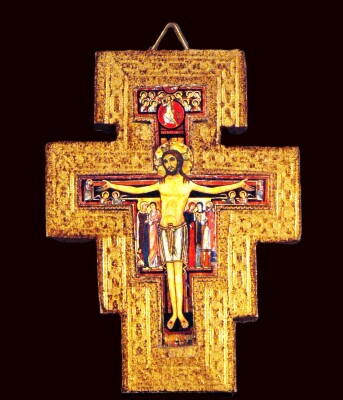 Italian Christian Holy Symbol: "Il Crocifisso San Damiano"