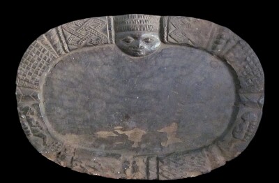 Nigerian Yoruba People Ifá Divination Tray: "Opon Ifá"
