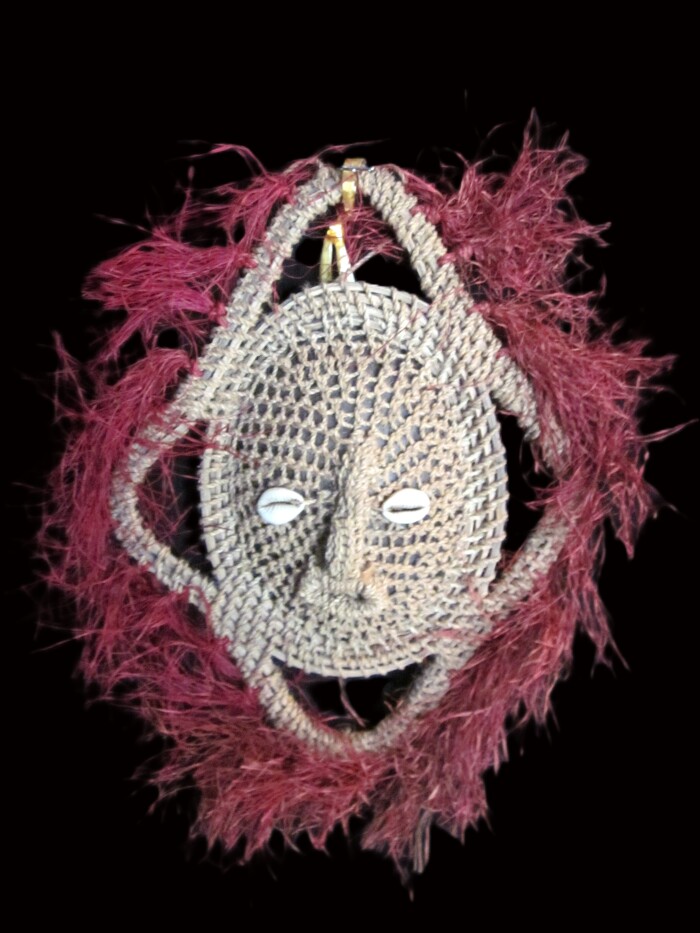 Papua New Guinean Abelam People Ancestor Mask: "Nggwal" Mask Model