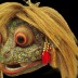 Indonesian Topeng Theater Mask - "Godogan" Frog Mask
