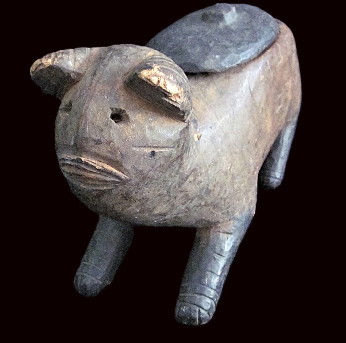Nigerian Yoruba People Diviner's Box