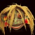 Indonesian Topeng Theater Mask - "Godogan" Frog Mask