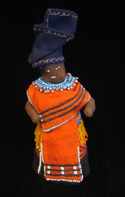 South African Xhosa People Display Doll