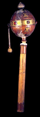 Tibetan Buddhist Prayer Wheel: "Mani Chose-'Khor" (Hand held)