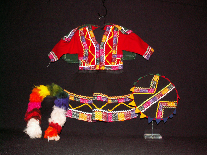 Peruvian Traditional Quechua People Costume