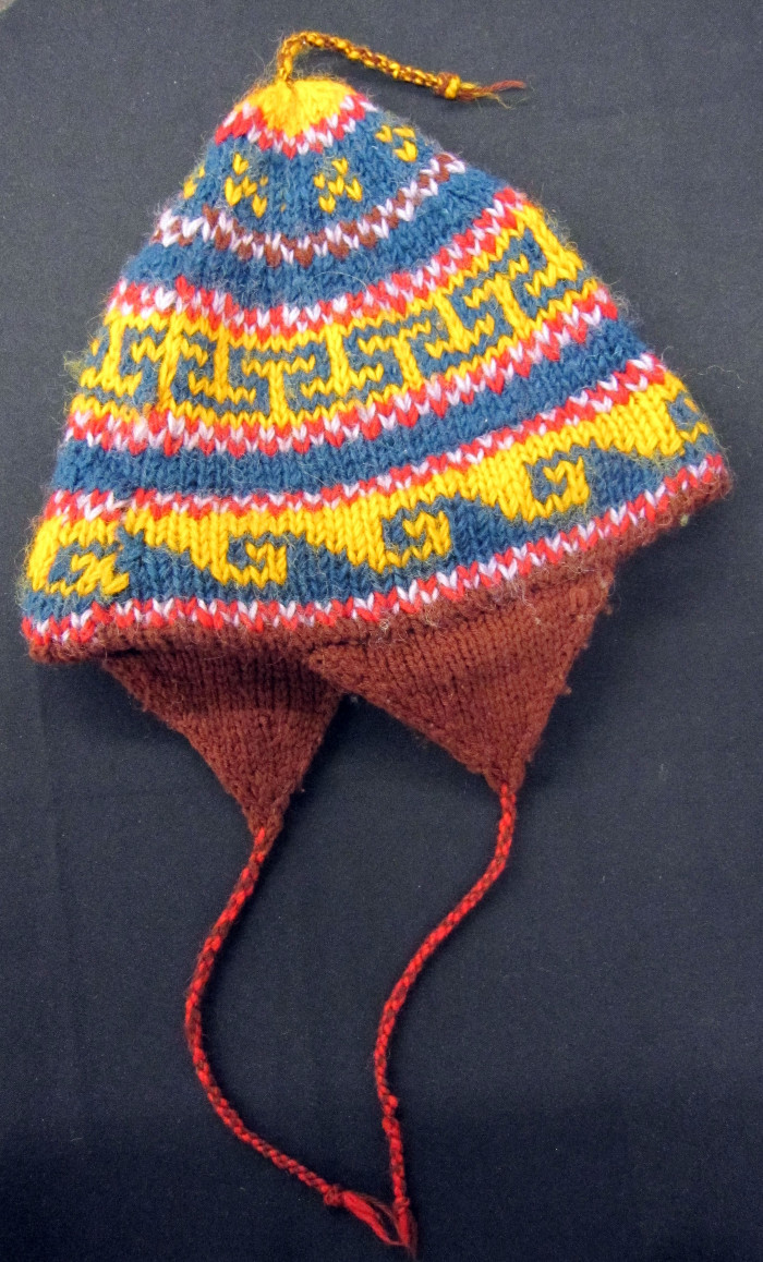 Peruvian Quechua People Cap: "Chullo"