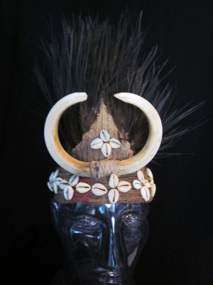 Papua New Guinean Iatmal People Ceremonial Headdress