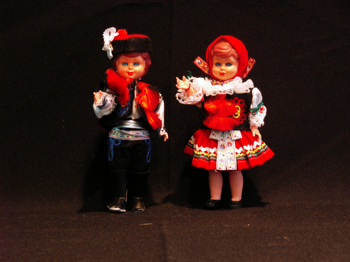 Czech Costume Dolls: "Panenki" - "Kroj" Traditional Costume