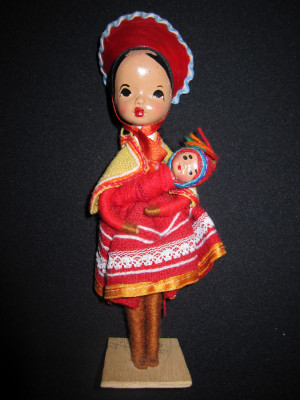 Peruvian Quechua Display Doll