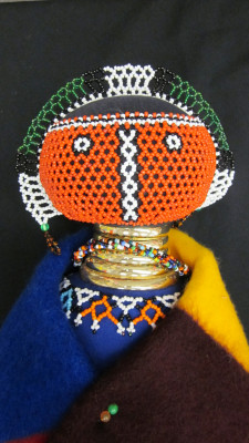 South African Ndebele People Display Doll