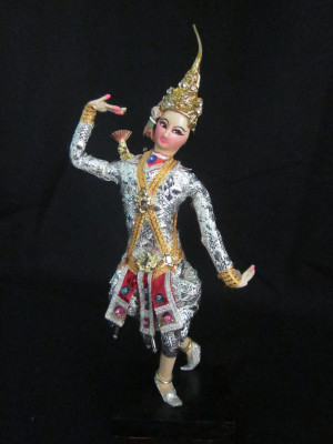 Thai Display Doll:  "Khon" Dancer